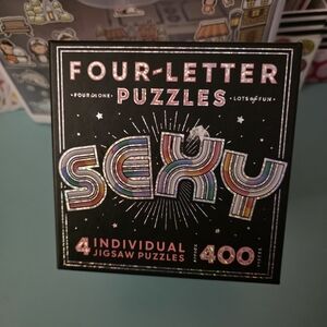 Four-Letter Sexy Letter Puzzle, NIB